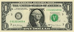 C- 1$ Federal Reserve Notes - Small Size 2017 Series