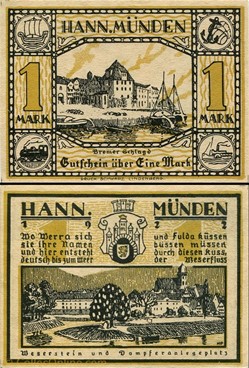 Hannoversch Münden 1 Mark