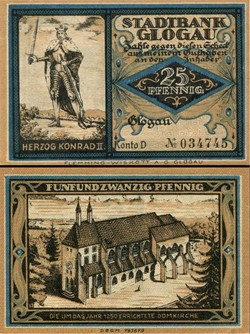 Glogau 25 Pfennig