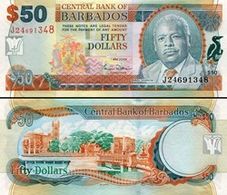 BARBADE - PICK 70a  - 50 Dollars - 2007