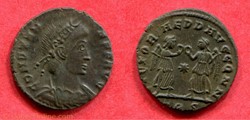 CONSTANS - VICTORIAE DD AVGG Q NN - RIC 188
