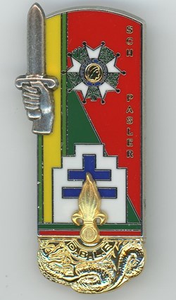 Insigne ENSOA - 185° Promotion Pasler Pierre