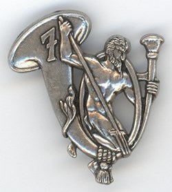 Insigne du 7° Bataillon de Chasseurs Alpins