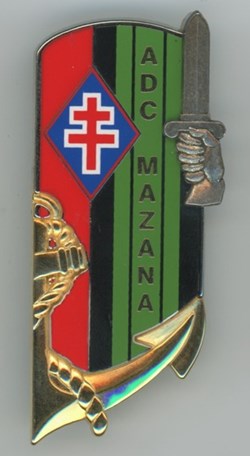 Insigne ENSOA - 187° Promotion Mazana André