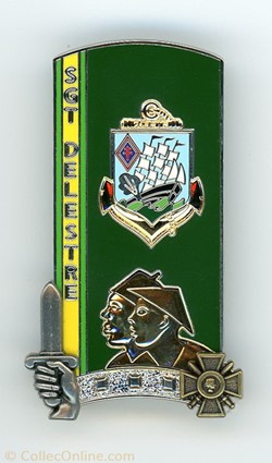 Insigne ENSOA - 312° Promotion Delestre Maurice