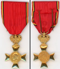 BELGIQUE - Croix des Vétérans Albert 1°