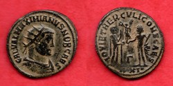 GALÈRE MAXIMIEN - IOVI ET HERCVLI CONS CAES - RIC 719v
