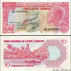 SAO TOME ET PRINCIPE - PICK 56 - 50 DOBRAS - 1982