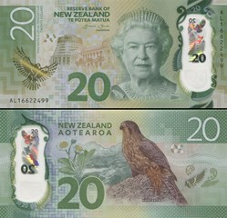 NOUVELLE-ZELANDE - PICK 193 a - 20 DOLLARS - 2015