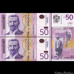 SERBIE - PICK 56 a - 50 DINARA - 2011