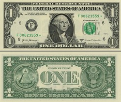 F- 1$ Federal Reserve Notes - Small Size 2017A Series