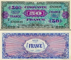 FRANCE -Pick 122b - 50 FRANCS