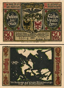 Fürstenwalde - 50 Pfennig