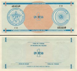 CUBA - PICK FX 11 - 1 PESO - 1985