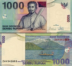 INDONÉSIE - PICK 141 d - 1000 ROUPIES - 2003