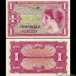 Z - 1 DOLLAR - MILITARY PAYMENT SÉRIE 641