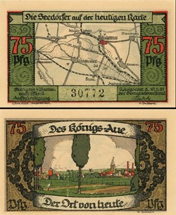 Königsaue 75 pfennig