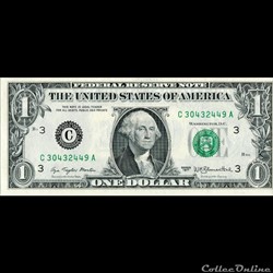 C- 1$ Federal Reserve Notes - Small Size 1977 Series