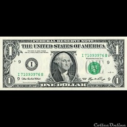 I- 1$ Federal Reserve Notes - Small Size 2006 Series