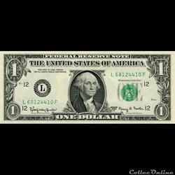 L- 1$ Federal Reserve Notes - Small Size 1963A Series
