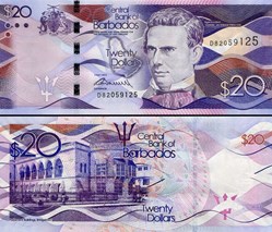 BARBADE - PICK 76  - 20 Dollars - 2013