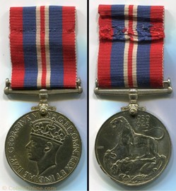 Médaille commémorative 1939-1945 (War Medal 1939-1945). WM II