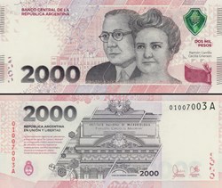ARGENTINE - PICK 368a - 2000 PESOS - 2023