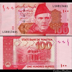 PAKISTAN - PICK 48k - 100 ROUPIES - 2016