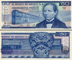 MEXIQUE - PICK 073a.HE - 50 PESOS - 1981