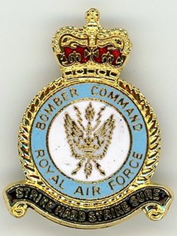 Insigne R.A.F - Bomber Command
