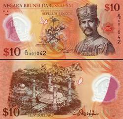 BRUNEÏ - PICK 37 - 10 DOLLARS - 2011