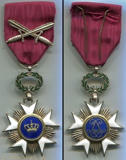 Ordre de la Couronne - Belgique - Guerre 1914-1918