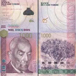 CAP-VERT - PICK 70 a - 1000 ESCUDOS - 2007