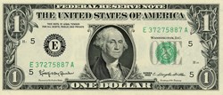 E- 1$ Federal Reserve Notes - Small Size 1963 Series