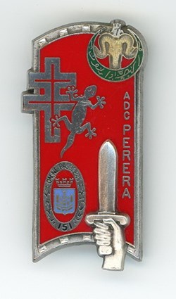 Insigne ENSOA - 135° Promotion Perera Lucien