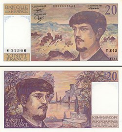 FRANCE - 20 FRANCS - 1985 - Y.015