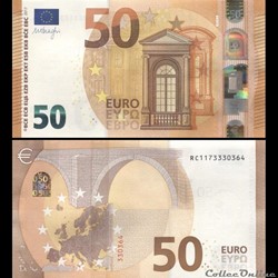 50 EUROS - SIGNATURE DRAGHI - PICK 23 R - ALLEMAGNE