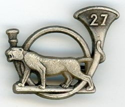 Insigne du 27° Bataillon de Chasseurs Alpins