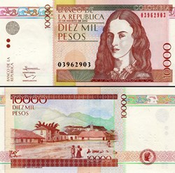 COLOMBIE - PICK 453 n 1 - 10 000 PESOS  COLOMBIEN - 2012