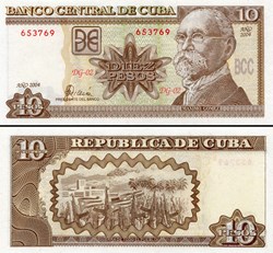 CUBA - PICK 117g - 10 PESOS - 2004