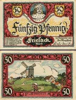 Friesack 50 Pfennig