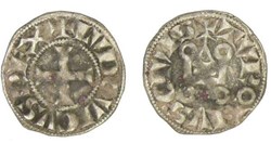 Royale - Louis IX (Saint Louis) -Denier au Châtel Tournois