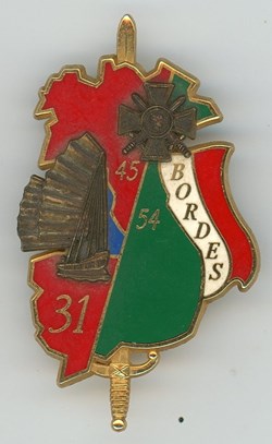 Insigne - Promotion garde Bordes ESOG Le Mans 3 e Légion de Marche Garde Républicaine
