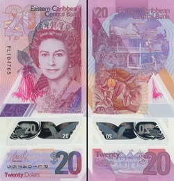 EAST CARRIBEAN STATES - PICK 57 a - 20 DOLLARS - 2019