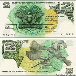 PAPOUASIE NOUVELLE GUINÉE - PICK 01 a - 2 KINA - 1975