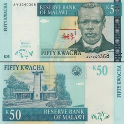 MALAWI - PICK 53 a - 50 KWACHA - 2005