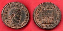 CONSTANTIN II - PROVIDEN - TIAE CAESS - RIC 96