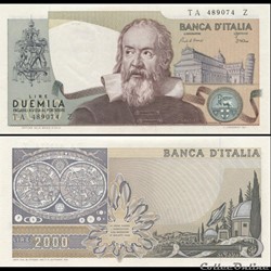 ITALIE - PICK 103 c - 2000 LIRE - 1983