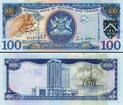 TRINIDAD ET TOBAGO - PICK 51a1 - 100 DOLLARS - 2006
