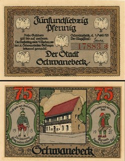 Schwanebeck - 75 Pfennig